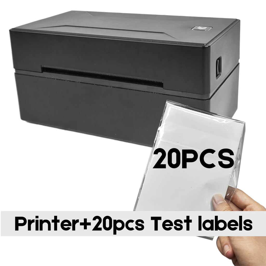 Marklife Thermal Label Printer Small Shipping Label Bluetooth-compatible Printer 4X6inch for iPhone Android Mac Window D200