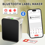 Marklife P15 Mini Portable Label Printer Smart Pocket Printer Thermal Adhesive Sticker Labeling Machine ot 3PK Label Paper NoInk
