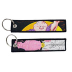 Dragon Ball Embroidery Cool Keychain Lanyard Anime Manga Series Badge Holder USB Pendant Portable Key Lanyard Accessories