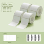 Niimbot B1 Portable Printer White Sticker 2/3/4/5Rolls Waterproof Paper Adhesive Label Printer Residential &Commercial For B21