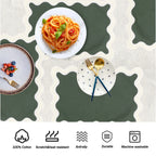 1PC Various Thick Embroidered Cloth Napkins Suitable for Home Weddings and Parties Reusable Customization