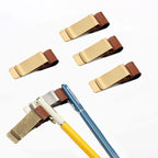 1pc Travelers Notebook Pen Holder Retro Metal Leather Pen Clip Stainless Steel For Midori Travelers Notebook Diary