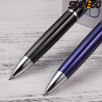 STONEGO Fashion Wallet Pen Short Paragraph Gift Travel Pocket Pen Mini Pocket Short Clip Metal RollerBall Pen Travel Pocket Pen
