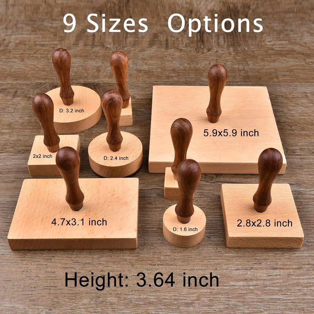 Personalized Wedding Stamp Wood Block Rubber Stamps Small Business Company Branding Stamp Custom Packaging Seal