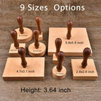 Personalized Wedding Stamp Wood Block Rubber Stamps Small Business Company Branding Stamp Custom Packaging Seal