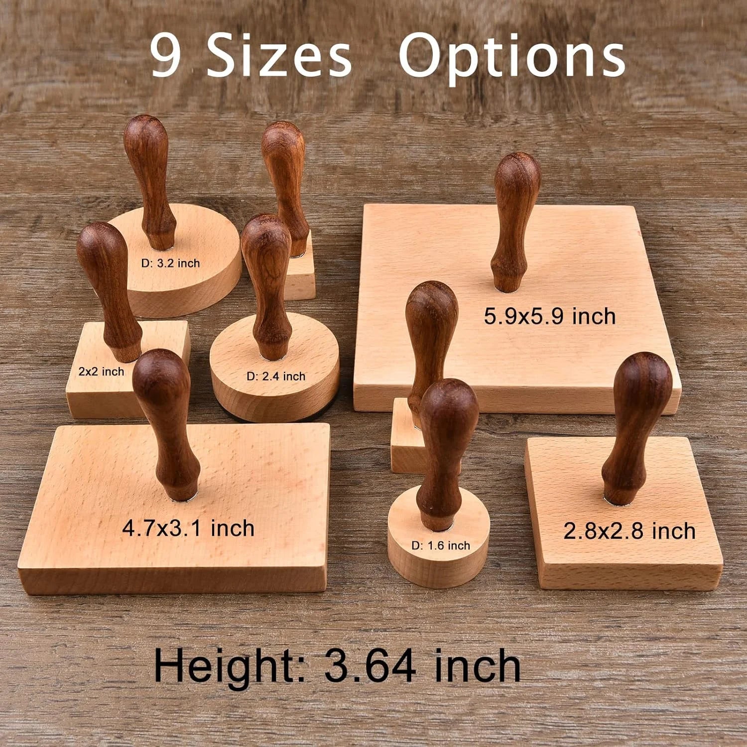 Personalized Wedding Stamp Wood Block Rubber Stamps Small Business Company Branding Stamp Custom Packaging Seal