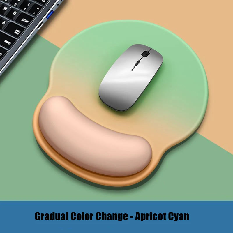 Computer Game Mouse Pad Environmental Milk Silk Fabric + Plastic Bottom + Memory Foam Ergonomic Mousepad for Office Accessories