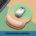Computer Game Mouse Pad Environmental Milk Silk Fabric + Plastic Bottom + Memory Foam Ergonomic Mousepad for Office Accessories