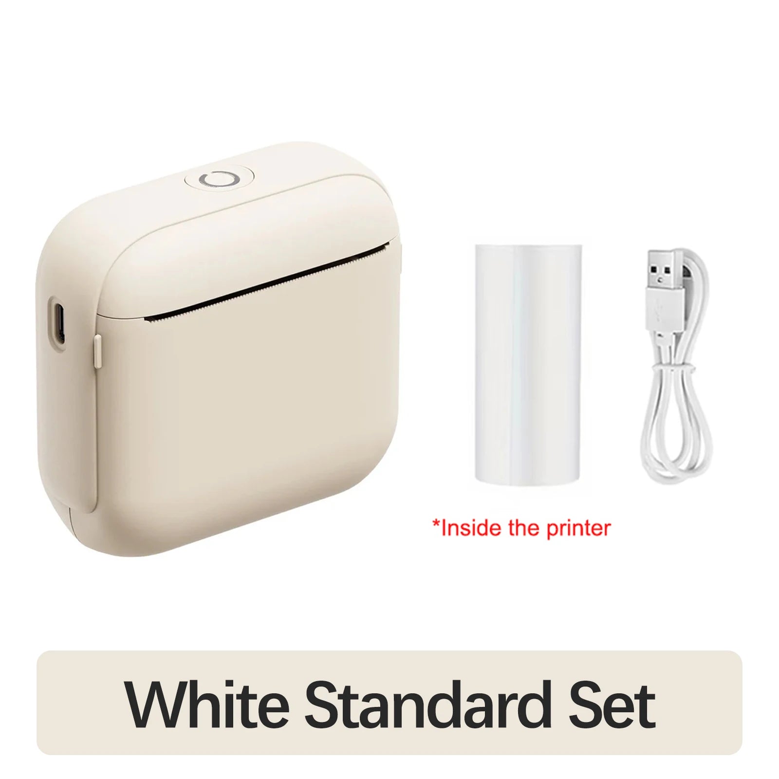 X6 Mini Portable Printer Wireless Bluetooth Thermal Printer For Photo Label Notes Memo List Printing Tag Sticker Printer As Gift
