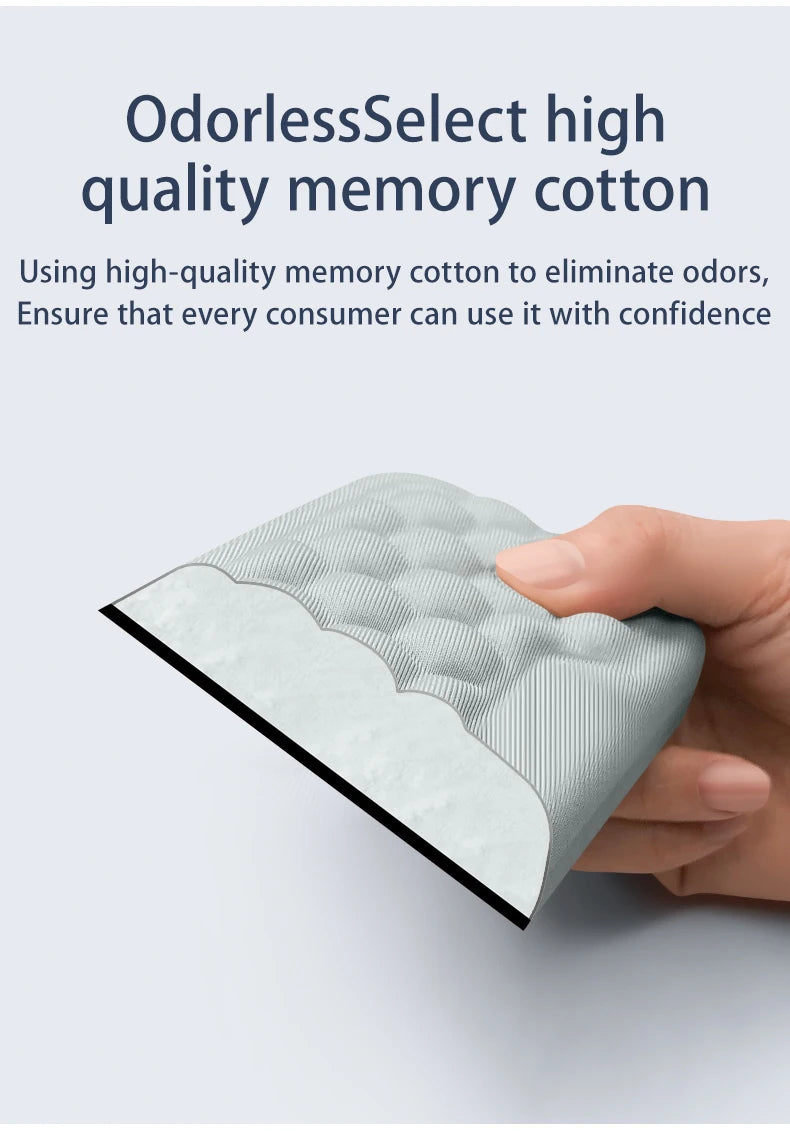 Keyboard Mouse Wrist Protection Rest Pad Ergonomic Office Typing Relax Wrist Memory Foam Mouse Pad PC Computer Laptops Mouse Pad