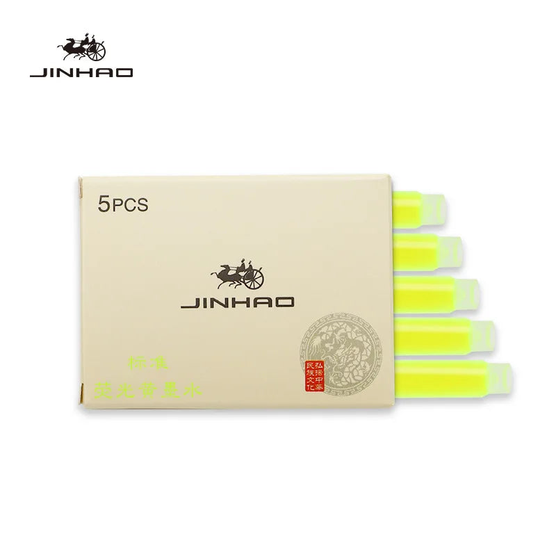 5/10/15 Pcs Jinhao Fountain Pen ink Cartridge Refill Fountain Pen Ink Fountain Pen Chinese ink Office School Supplies Stationery