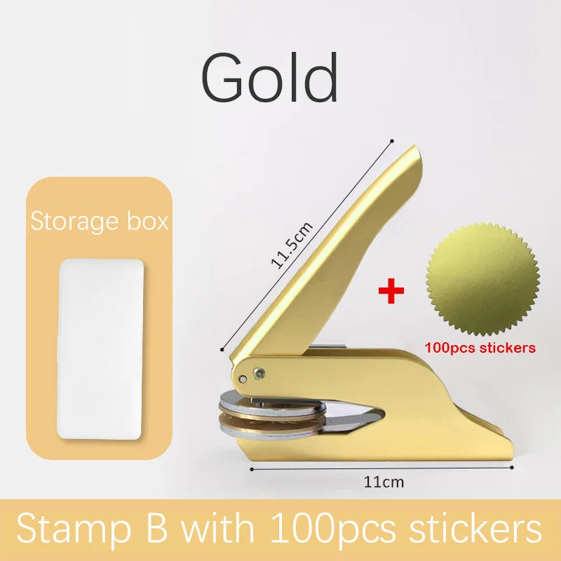 Book Wedding Embosser Stamps Customized Designs Personalized Embossing Stamp Custom Handheld Envelope Invitation Card Seals DIY