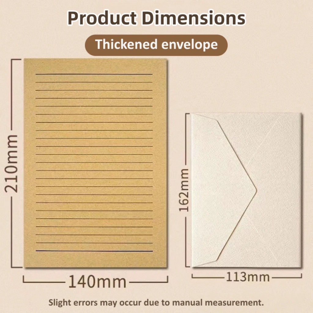 16pcs High-Quality Wedding Invitation Envelopes Special Paper Business Stationery Postcard Excerpt Envelopes