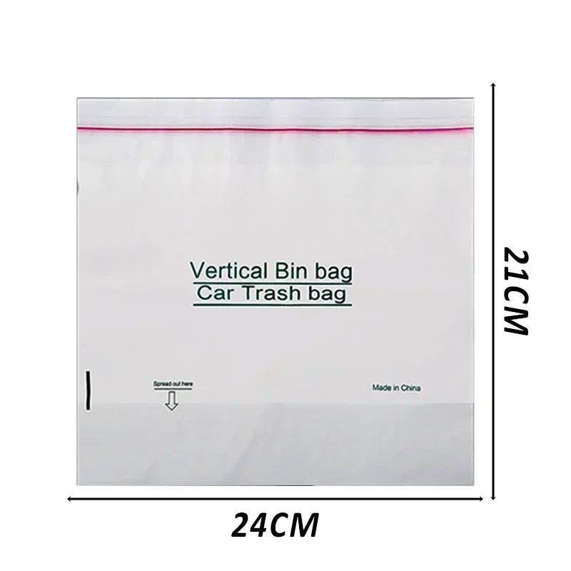 Self-Adhesive Disposable Trash Bag Thicken Waterproof Garbage Bag Leak-Proof Rubbish Storage Bag for Car/Home/Office