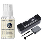 Vinyl Record Cleaner Kit Turntable LP Cleaning Brush Set Anti-Static Spray Cloth Stylus Dust Remover for Phono Gramophone