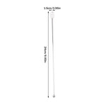 ✔1/2Pcs 24CM Coffee Stirrers Reusable Bar Stainless Steel Stirrer Multi-Function Decorative Stir Sticks For Drinks Mixing Bar