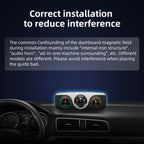 Multifunctional Compass Portable Compact Navigation Device Universal Outdoor High Precision Compass For Car Boat Moto Bicycle