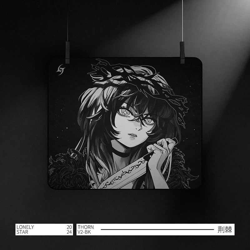 Aimstar Thorn Mousepad V3/V2 E-Sports Smooth Fps Gaming Mousepad 3.5mm Non-Slip Mouse Pad Gaming Accessories Customized Mousepad