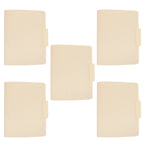 5Pcs Manila File Folders Letter Size Pressboard Document Organizer for Office School Legal Filing Supplies