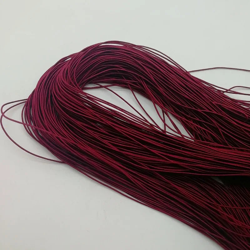 1.0/ 1.2/ 1.5/ 2.0/ 2.5mm Elastic Band Elastic Thread DIY Handmade Beaded Elastic Thread For Jewelry Making Bracelet&Necklace