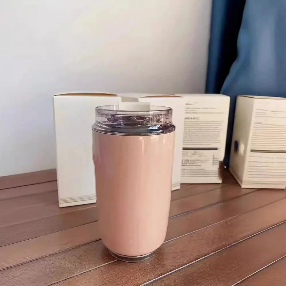 240ml Beverage Cups Travel Portable Drinking Cup Stainless Steel Vacuum Leak proof Coffee Hot & Cold Insulated Mug wholesale sme