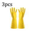 Latex Dishwashing Gloves Waterproof Household Kitchen Washing Bowl Washing Clothes Vegetable Cleaning Household Unisex
