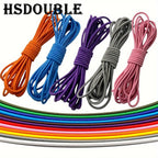 3 Yards 3mm Round Elastics Bungee Shock Cord Elastic Rope Rubber Band Strap String Cordon Shoelaces Sewing Accessories