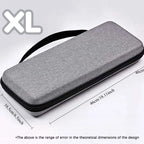 1pc EVA Protective Case for Keyboard, Waterproof Travel Storage Bag Fits 61 Key 87 Key 104 Key Full Size Mechanical