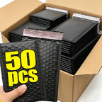 Wholesale Plastic Black Bubble Envelopes Bag Waterproof Foam Adhesive Self Seal Packing Bags Mailers Shipping Storage Organizer