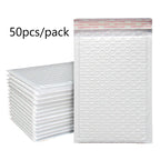 Pearlescent Bubble Mailers Padded Envelopes, Self-Adhesive Waterproof Shipping Bags with Foam Lining for Packaging and Mailing