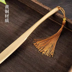 Vintage Brass Xuan Paper Cutter Rice Paper Calligraphy Painting Supplies Creative Envelope Opener Letter Opener