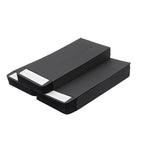 50pcs 8.9x16.5cm Black Paper Envelopes for Cash Banknote Small Change Storage Packaging Seal Bag Document Wedding Invitation Bag
