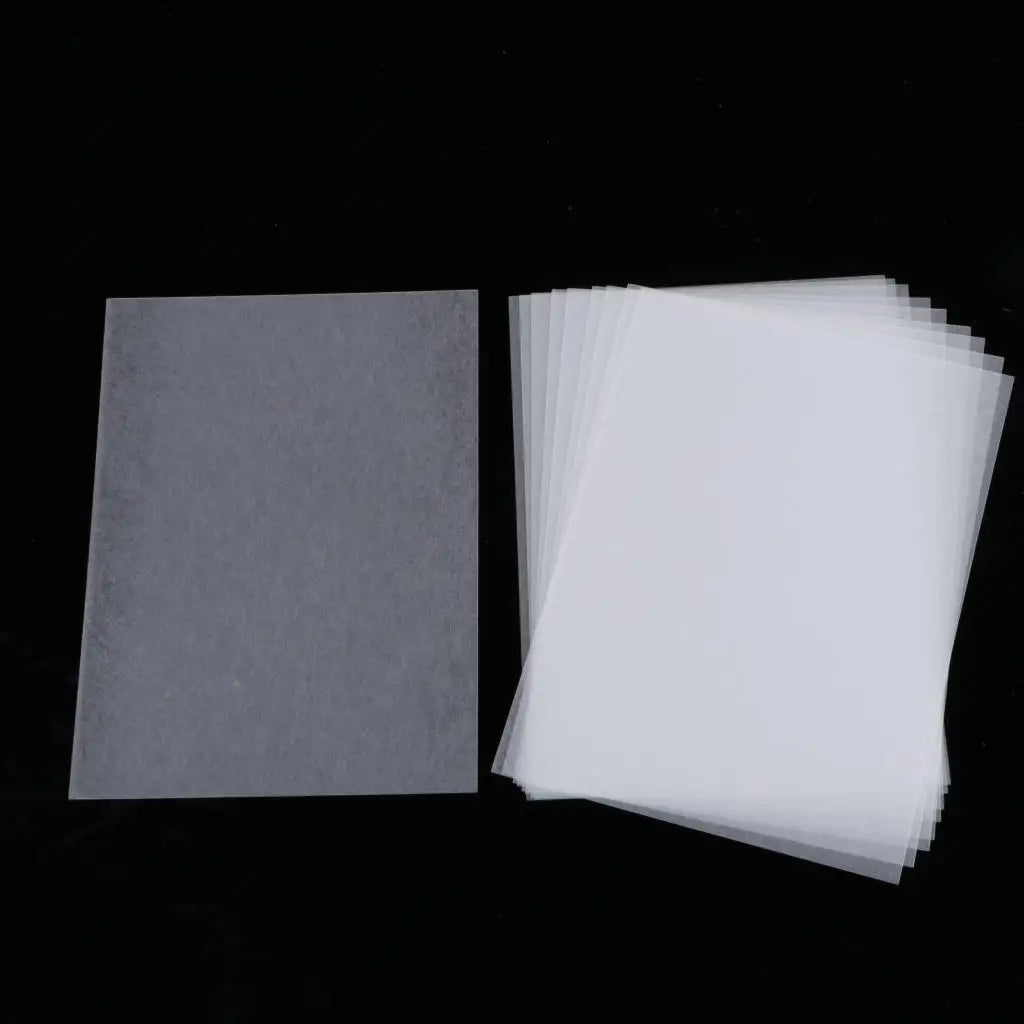 50 pcs Vellum Paper Paper Pack Design Handmade Paper Craft Translucent Tracing Copy Paper