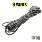 3 Yards 3mm Round Elastics Bungee Shock Cord Elastic Rope Rubber Band Strap String Cordon Shoelaces Sewing Accessories