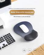 Gradient Ergonomics Mouse Pad Comfortable Wrist Support Non Slip Mice Mat Soft Mousepad Wrist Rest Computer Silicone Mouse Pad