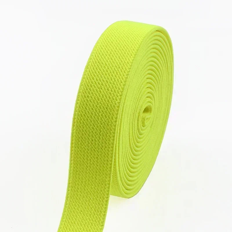 3/5M Meetee 20-50mm Elastic Bands for Trouser Waist Rubber Band Stretch Webbing Tape Belt DIY Underwear Clothes Sewing Accessory