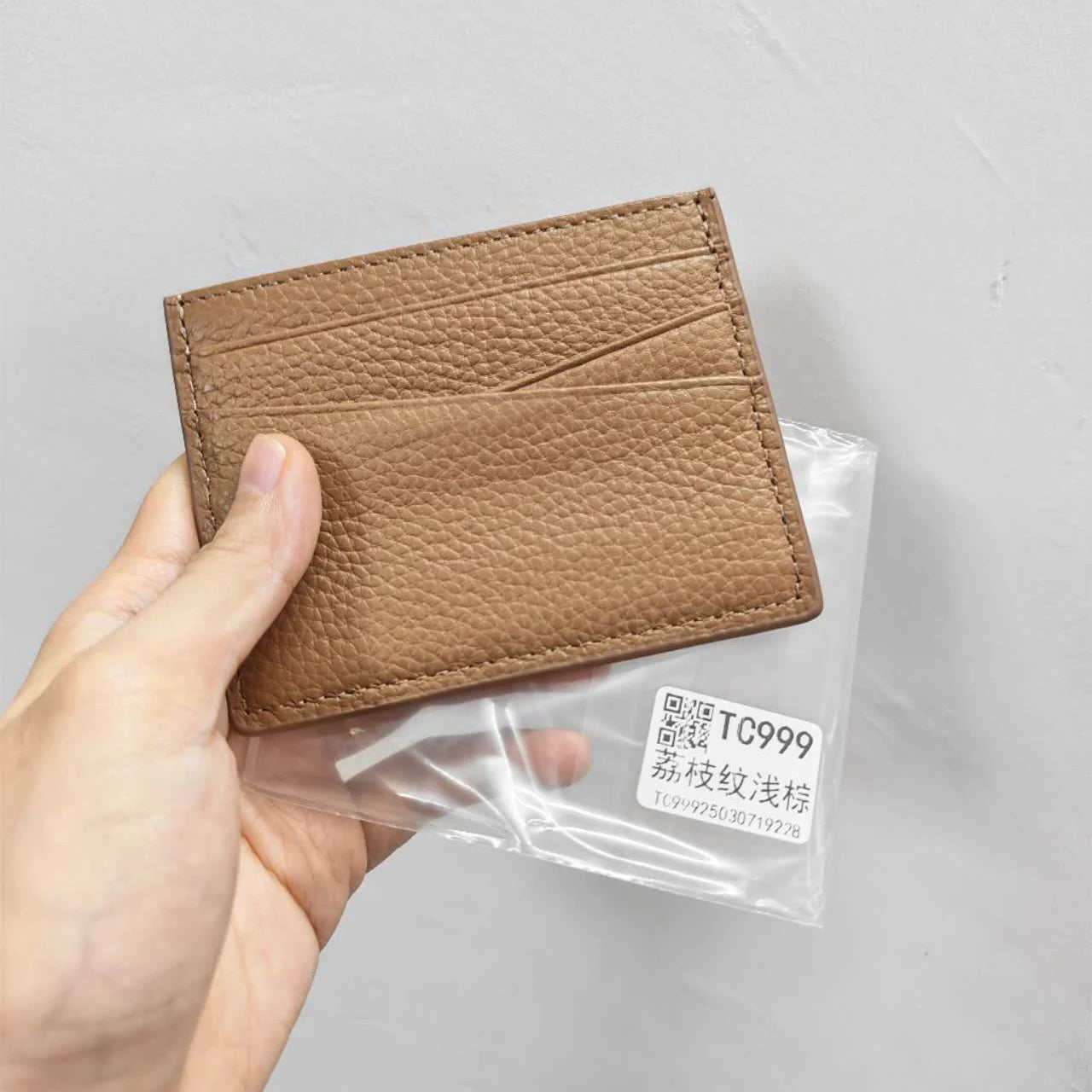 Genuine Leather Card Holder Woman Custom Name Designer Wallet Slim Luxury Card Wallet Man Engrave Initials Business Coin Purse