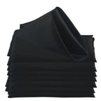 30pcs Satin Square 30cm Napkins Handkerchief Table Dinner Napkin For Wedding Party Decoration Birthday Christmas Cloth Tea Towel