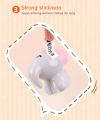 114 Waterproof Personalized White Label Custom Name Sticker Kindergarten Tag Children School Stationery Daily Necessities Labels