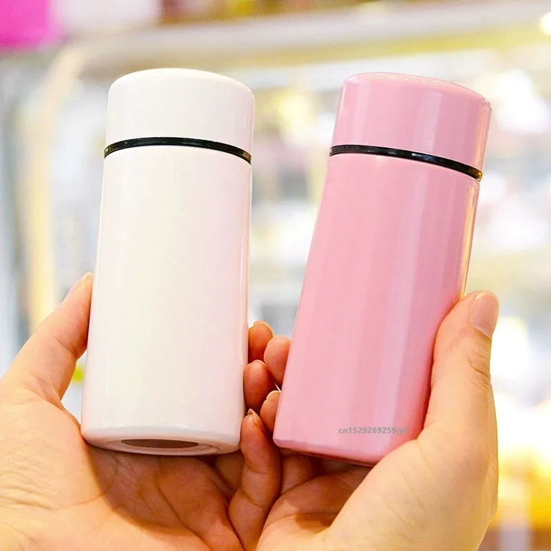 160ml 304 Stainless Steel Insulated Cup Mini Pocket Cup Portable Travel Cup For Outdoor Camping Hiking Thermos Bottle