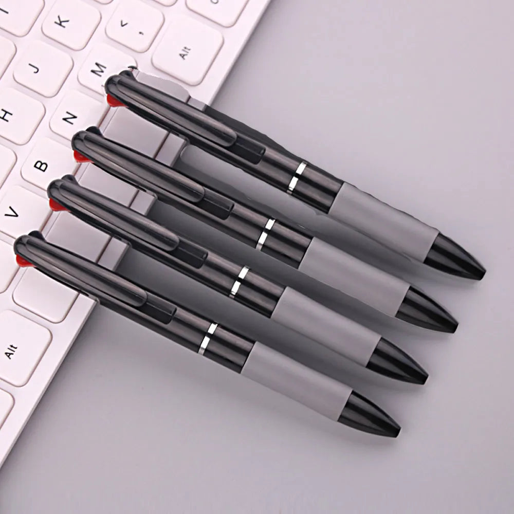 3 in 1 Red/Black/Blue Ink Color 0.7mm Student Ballpoint Pens Ball Point Writing Stationery Fine School Supplies Pencils Office