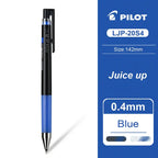 Pilot Juice Up 0.4mm Retractable Gel Ink Pen ST Nib Black Pen Quick-drying Smooth DIY Hand Account LJP-20S4 School Stationary