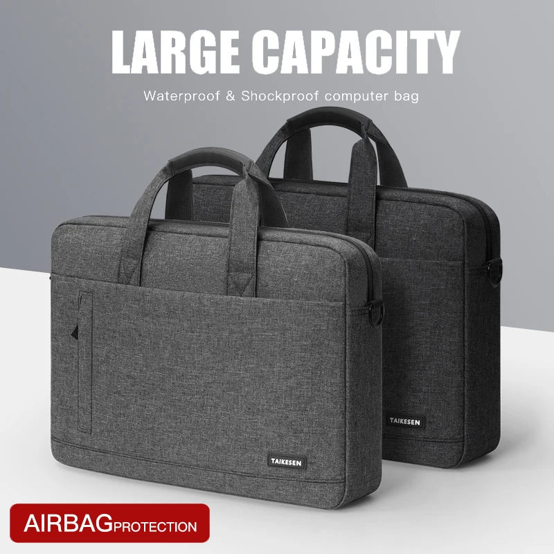 Laptop Bag Sleeve Case Shoulder Handbag For M3 M4 14 15 15.6 17 Inch Macbook Air Pro 13.3 Huawei Asus Dell Notebook Briefcases