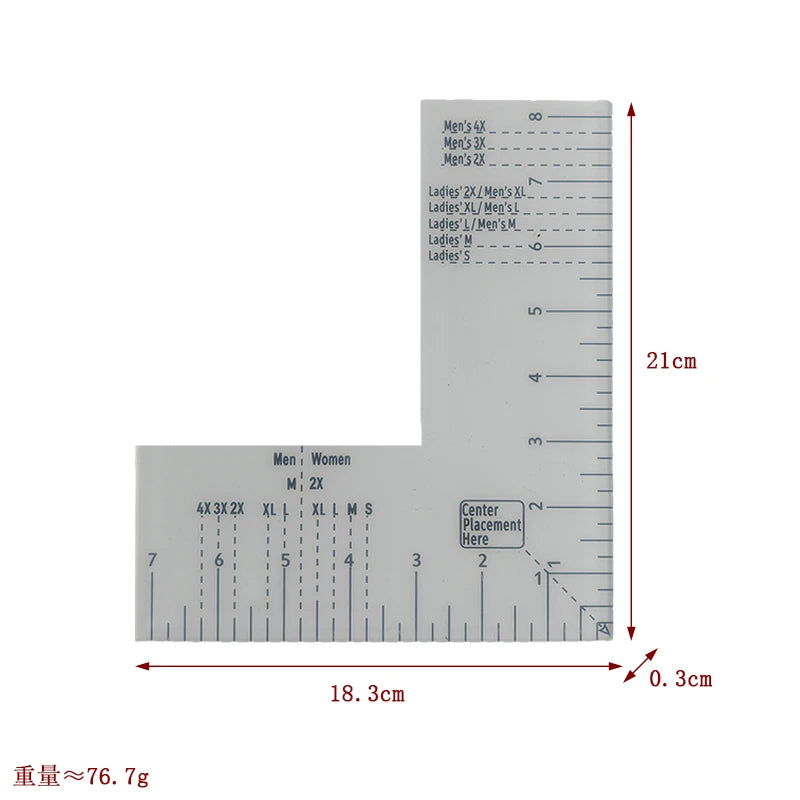 Yokoyama Acrylic Sewing Ruler For Patchwork Measuring Drawing Dressmaker Yardstick DIY Craft Quilting Cutting Accessories Tool