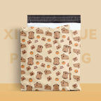 100PCS Poly Mailer Adhesive Envelope Courier Print Bag DIY Lady Panties Dress T-shirt Wedding Xmas Gift Box Packaging Pouches