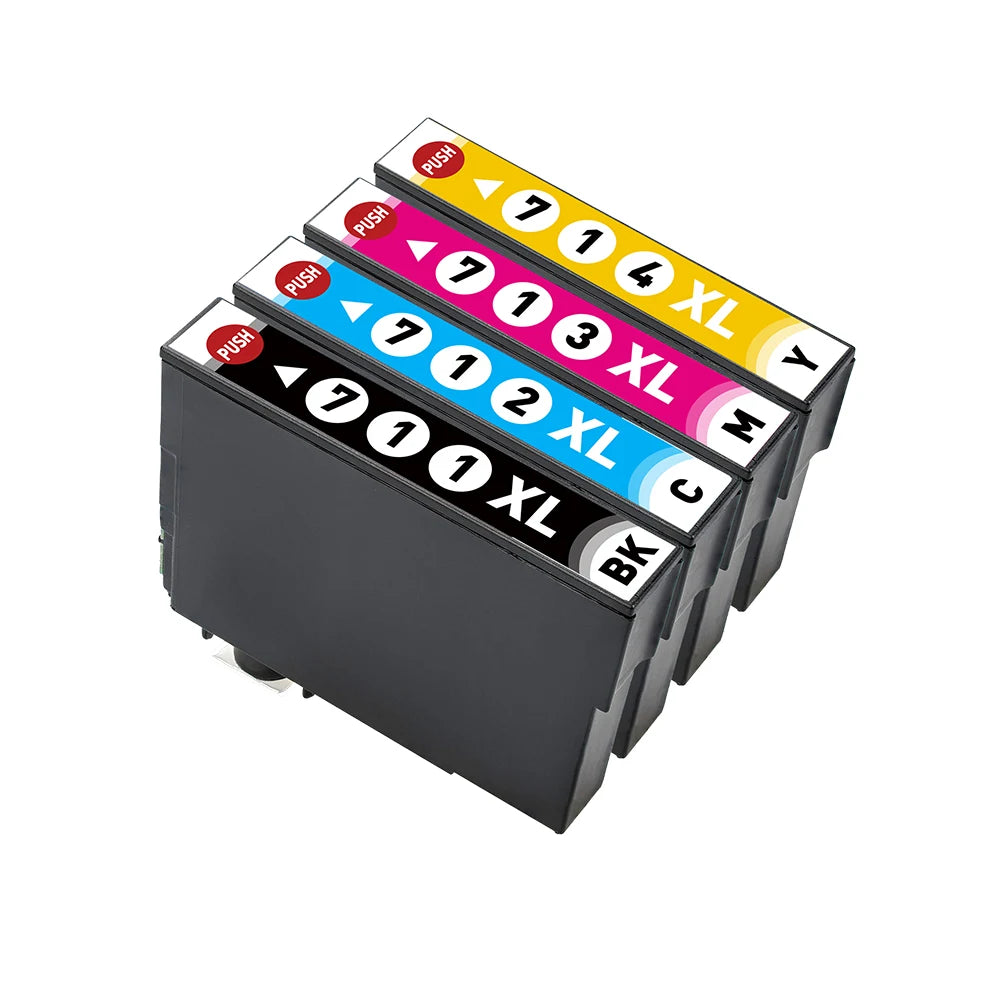 T0711 T0714 XL Ink Cartridge Compatible For Epson Stylus SX110 SX215 SX218 SX400 SX405 SX410 SX415 SX510W SX515W DX7400 Printer