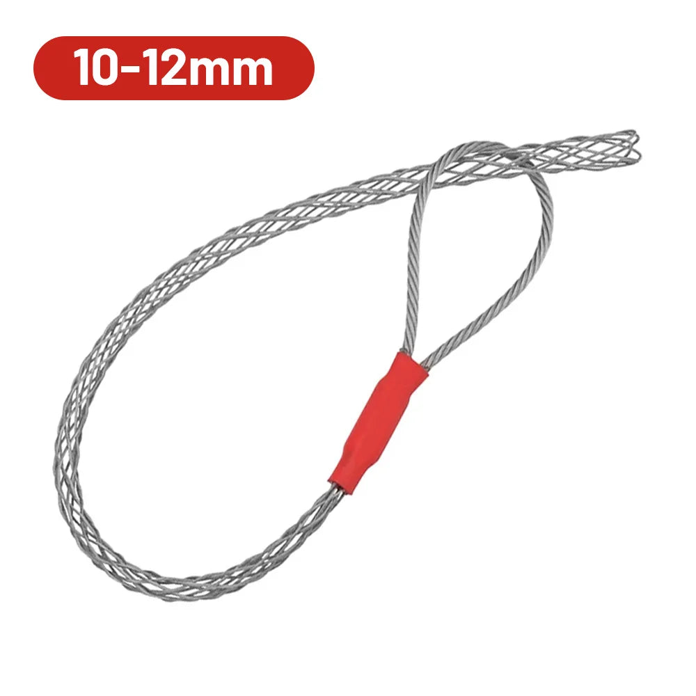 6 Colors Cable Puller Wire Grip Galvanizing Metal Cable Pulling Socks Mesh Puller Antislip Pipe Conduit Pull Net Cover 4-25mm