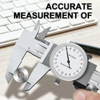 Vernier Calipers 0-150/200mm 0.02mm High Precision Anti-vibration Pachometer Dial Caliper Metal Gauge Ruler Depth Measuring Tool