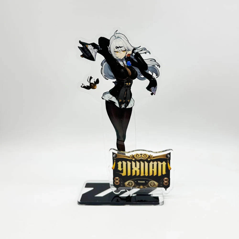 Game Zenless Zone Zero Ye Shun­guang Dialyn Hoshimi Miyabi Anime Acrylic Stand Model Plate Keychain Desk Decor Collection gift