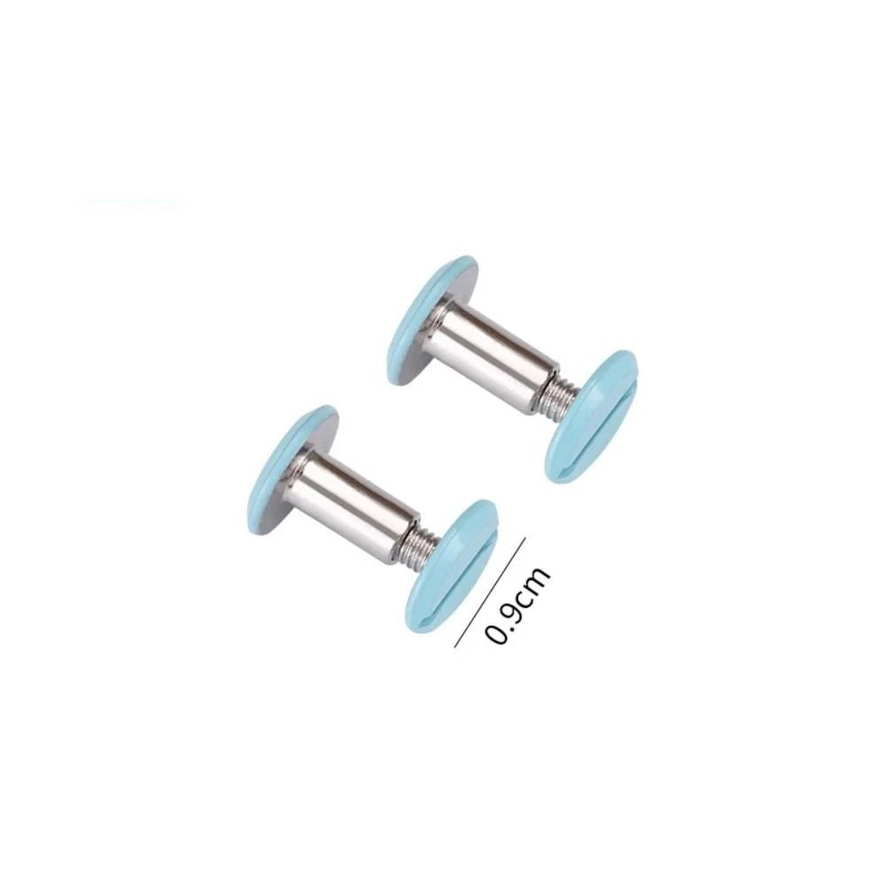 Durable Detachable Metal Spiral Rings Binder Clip High Quality Diary A8 Paper Binder Clips DIY Album Loose Leaf Ring Office